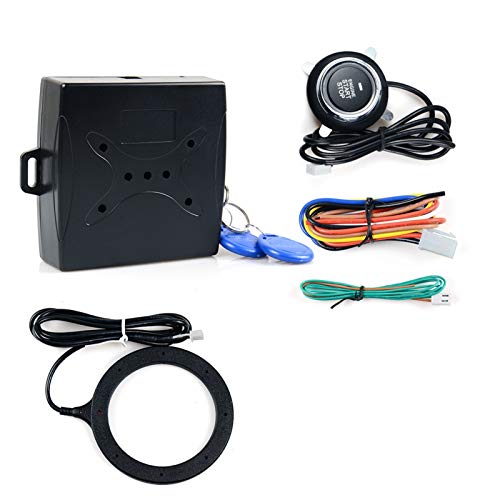 Alarma Coche Sistema antirrobo AUTOMO AUTOMÁTICO Alarma Inicio de parada Motor STARLINE PUSH BOTÓN PUSHER RFID BLOQUEO Cambio de encendido Sistema de entrada sin llave Cierre Centralizado Universal Co