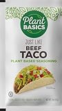 Plant Basics - Plant Based Seasoning, Just Like Beef Taco, 2 ounce, Vegan, Gluten Free, Kosher, Non-GMO