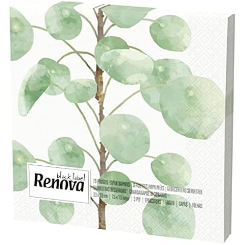 Renova Ultradünne Papierservietten - 20 Servietten Cover