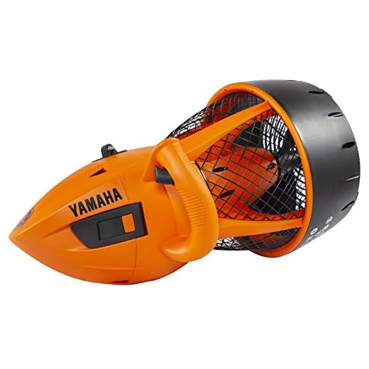 Yamaha Seascooter Explorer, Blazing Orange w/Camera Mount, Ocean, Pool Water Scooter