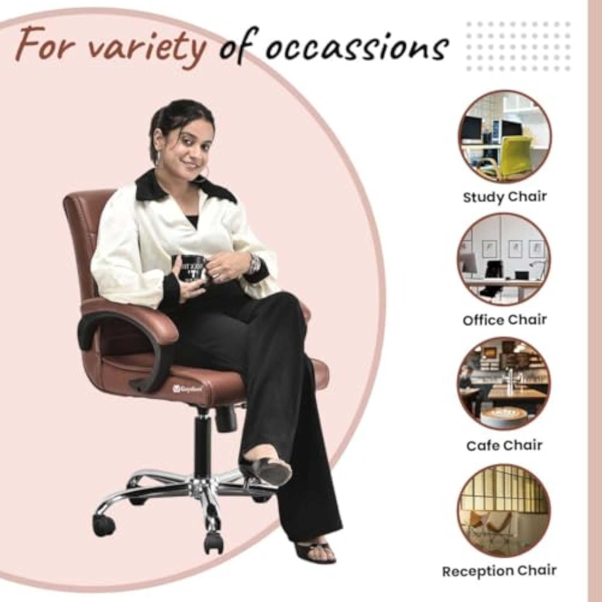 Stylish Revolving Chair for Work from Home