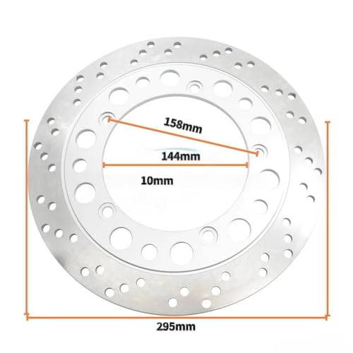 Disque de frein avant 295 mm de haute précision pour Steed - 2