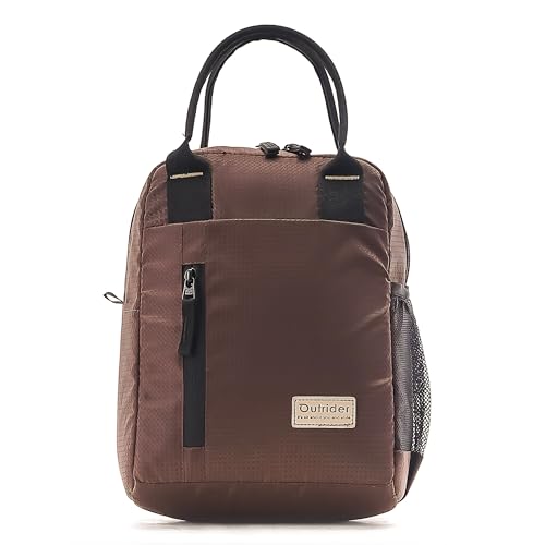 Image of Outrider Jumbo Lunch Bag,Lunch Bag for Office Men, Women and Kids, Quality Tiffin Bag for School, Picnic, Work, Carry Bag for Lunch Box