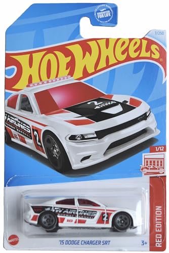Matchbox Hot Wheels '15 Dodge Charger SRT rojo 1:12 miniatura 1