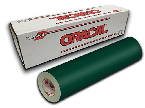 Oracal 631 exhibition cal finition mate rouleau vinyle adhesif vert fonce 060 loisirs creatifs