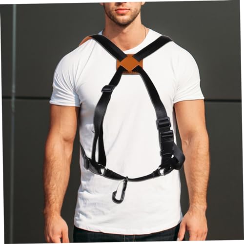 GLSTOY Saxophone Harness Strap Soft Padded Neck Shoulder Support for Saxophones Clarinet Oboe Bassoon