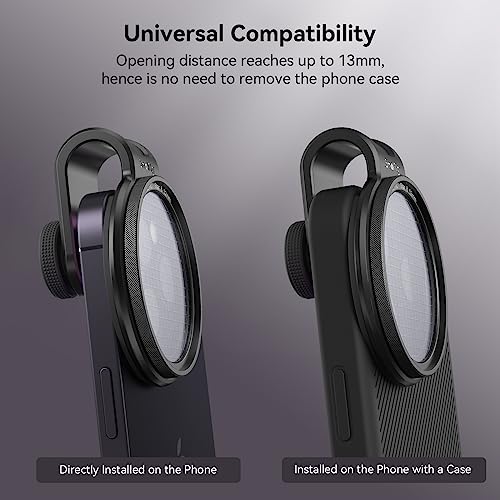 Image of SmallRig 52mm Universal Magnetic Filter Adapter Ring, Quick Release Magnet Upgraded Phone Lens Filter Ring for iPhone for Samsung for Huawei for Pixel - 3845B