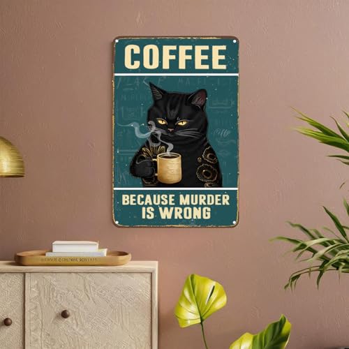 Chat Jaune Bnoir objet déco tendance et idée cadeau design unique - 5