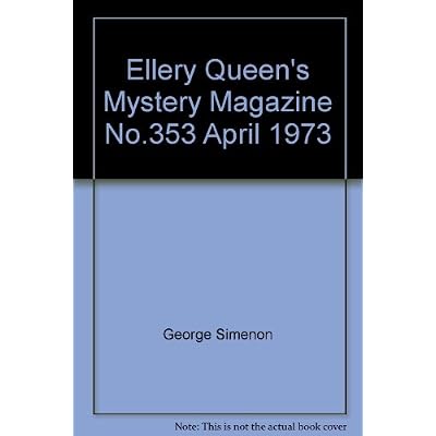 Ellery Queen's Mystery Magazine No.353 April 1973