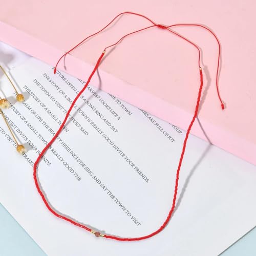Style boho plage d'été avec cette chaîne pendentif mixte en perles - 3
