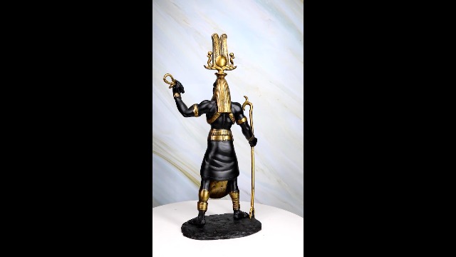 Amazon.com: Ebros Egyptian God Ibis Headed Thoth Holding was and