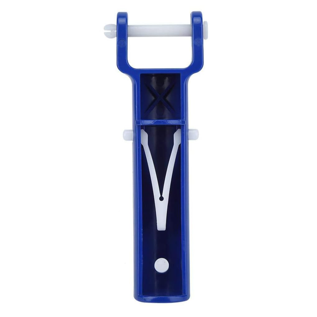 Poignée de tête d'aspirateur de Piscine Bleue 4 pièces avec Clip en V, Accessoire Remplacement