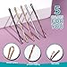 Teenitor Bobby Pins - 2.36 Inch, 250 Count, 5 Colors: Brown, Blonde, Black for Women and Girls, All Hair Types