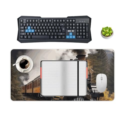 Steam Train Desk Pad Large Protector para Escritorio miniatura 4