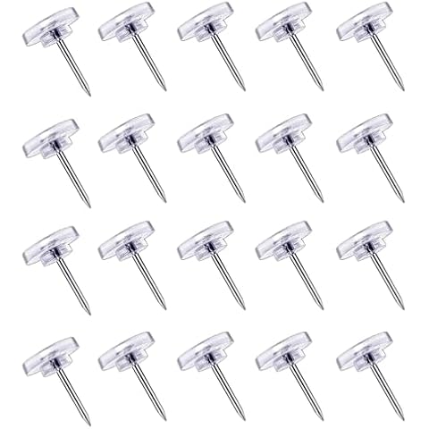 Muuzll Clear Push Pins - 150 Pcs Cover