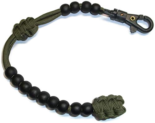 RedVex Ranger Pace Counter Beads 10 inches (ungutted) - ABS Clip - Choose Your Color - Customization Available (OD Green)