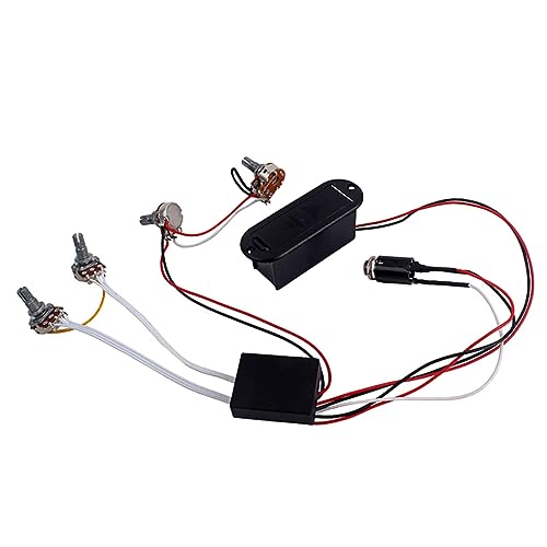 Préampli circuit guitare basse Mikikit égaliseur bandes tonalité actif