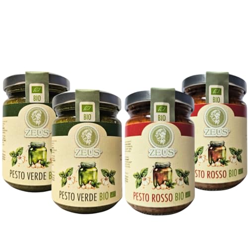 ZEUS - Mezcla de pesto ecológico con anacardos - 4x130g