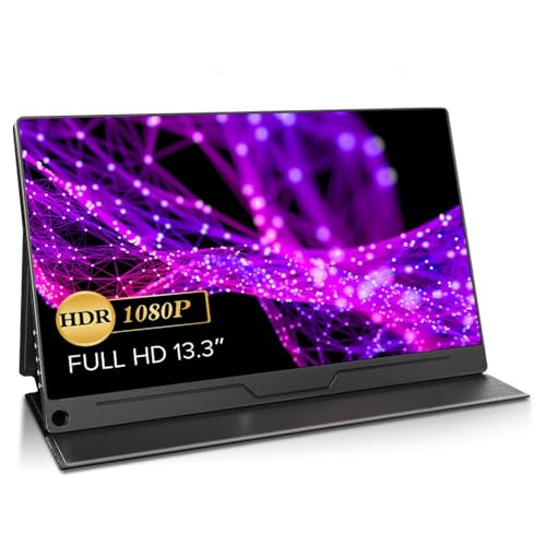 Amazon.co.jp: [電工石火］ モバイルモニター 13.3インチ 1920