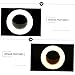 Uonlytech Round Makeup Light Portable Selfie Live Streaming Fill Light for Phone and Computer Brightness for Makeup Photography and Conferences