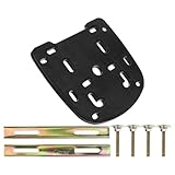 Luxshiny Floor Beading for Scooter Rear Rack Mounting Bracket Luggage Rack Heavy Duty Material for Bike and Motorcycle Use for Luggage Carrier Tail Box Screws