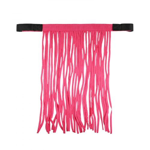 HORZE Lightweight Nylon Fringe Fly Veil - Easily...