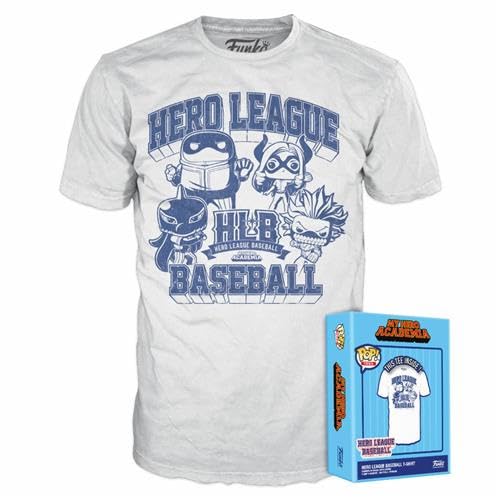VĂŞtements My Hero Academia Funko Pop! Boxed Tee - Baseball (T-shirt unisexe Tg. S)