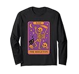 Mystical Tarot Skeleton Moon Cat Magic Vibes
