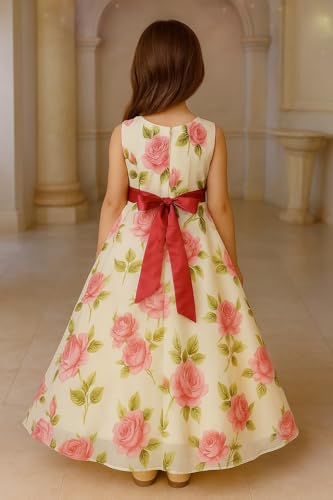 Image of My Lil Princess Baby Girl's A-Line Maxi Dress