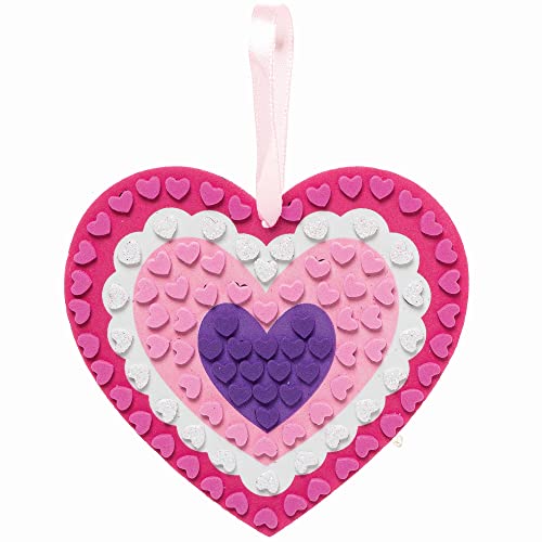 Baker Ross Decora il tuo specchio da principessa in legno (confezione da 4) Kit artigianale specchio per bambini da decorare e personalizzare