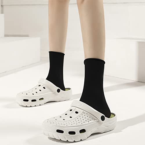 Image of ChayChax Men's and Women's Arch Support Clogs Garden Shoes Slip-on Outdoor Beach Water Sandals with Removable Cushion Footbed