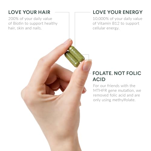 Nutritional Roots Multivitamin+, Award-Winning Plant-Based (Vegan) Multivitamin, Organic Vegetables & Herbs, Fermented Vitamins, Probiotics, Doctor's Choice, 45 Servings - Image 4