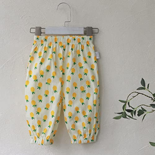 Calças infantis para bebês meninas meninos algodão verão calças compridas moda casual joggers tamanh