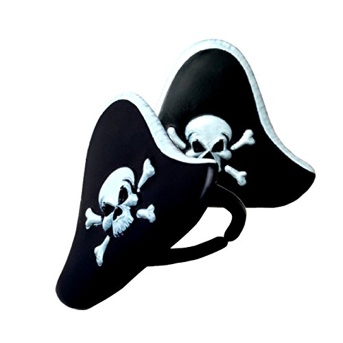 Pirate Hat Rings Cup Cake Toppers (Pack Of 9)