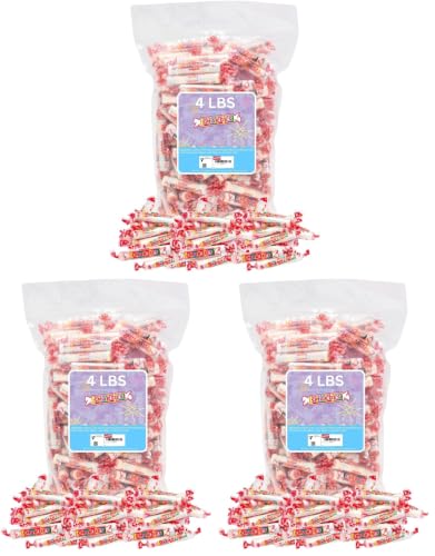 Image of Smarties Candy Bulk Rolls Original Flavor - Gluten & Vegan Free - Classic Sweetness From Family Owned Company Since 1949, Peanut Free & Dairy Free - Perfect Halloween Candy - 4 Pound Bag (Pack of 3)
