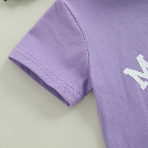 Image of Kayotuas Toddler Girl Summer Clothes Big Sister Outfit Letter Short Sleeve T-shirt Layered Tutu Skirt Set Cute Birthday Dress