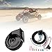 AOLIHAN Universal UTV Horn Kit with LED Rocker Switch and Wire for Golf Cart, ATV, Polaris RZR, Ranger, General, Side by Side, Can-Am, Club Car, Teryx 4, PRO XP