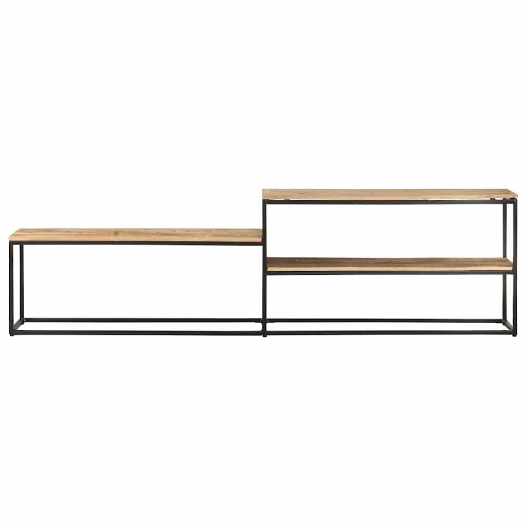Mobile per TV, 180 x 30 x 50 cm, in legno di mango grezzo
