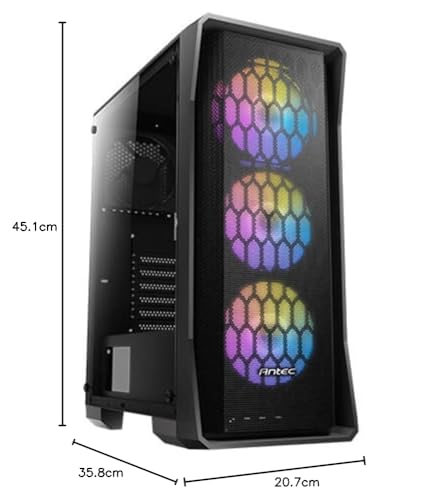 Antec AX20 Midi Tower Black - 12