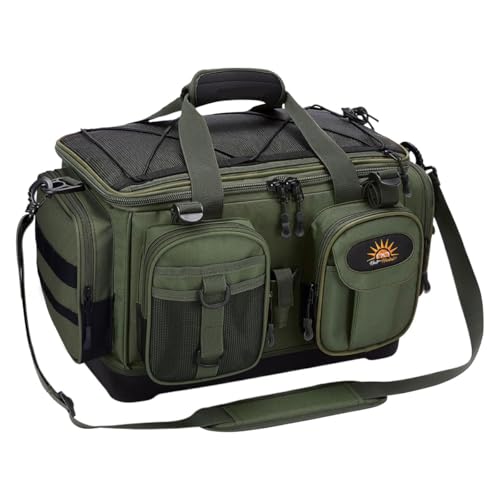 Mochila de Pesca de 50 Litros, Bolsa Transversal de Grande Capacidade, Ideal para Acampamentos e Caminhadas ao Ar Livre