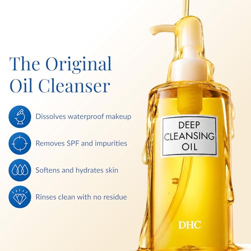 Best Skin Care Routine Products for Combination Skin: The Complete Guide for Women Over 50 11 DHC Deep Cleansing Oil and Travel Size, Facial Cleansing Oil, Makeup Remover, Cleanses without Clogging Pores, Residue-Free, Fragrance and Colorant Free, For All Skin Types, 6.7 oz and 1 oz