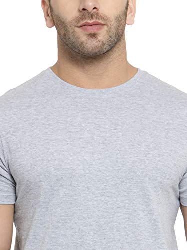 Image of Scott International Biowash T-Shirts for Men's & Boys- Round Neck, Half Sleeves, Cotton, Regular Fit, Stylish, Branded Solid Plain Tshirt for Men- Ultra Soft, Comfortable, Lightweight T-Shirt