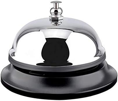 Stainless Steel Desk Call Bell (3.3in )