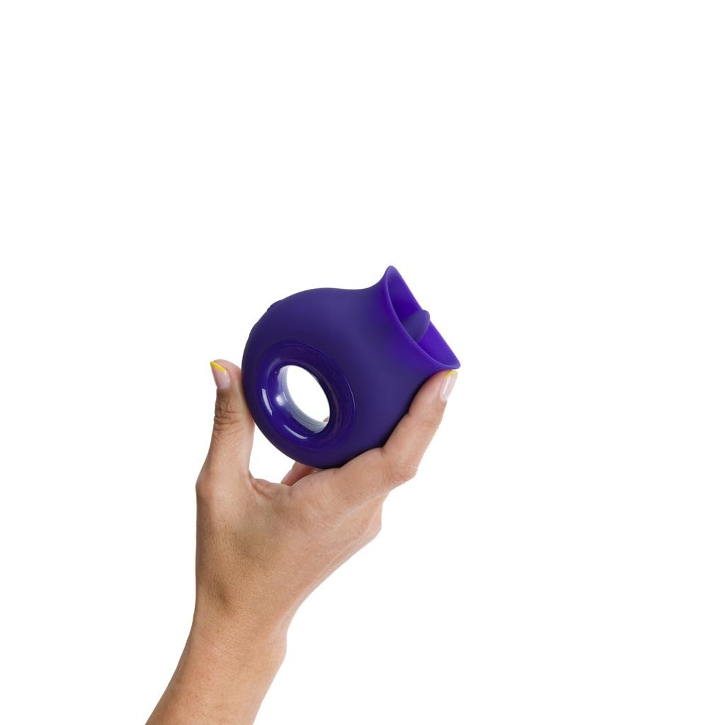 Platanomelón - Vibrador Clitorial con Textura Ultrasedosa, 6 Patrones de Movimiento y 3 Intensidades de Vibración, Sumergible y Recargable - Coco