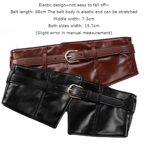 Wide-Brimmed Belt All-Match Waist Seal Outer Decoration with Skirt Ultra-Wide Waist Seal Widened Waist Seal2