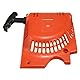 JenNiFer Recoil Pull Starter Red for Chinese Chain Saw 4500 5200 5800 45Cc 52Cc 58Cc 58Cc 58Cc