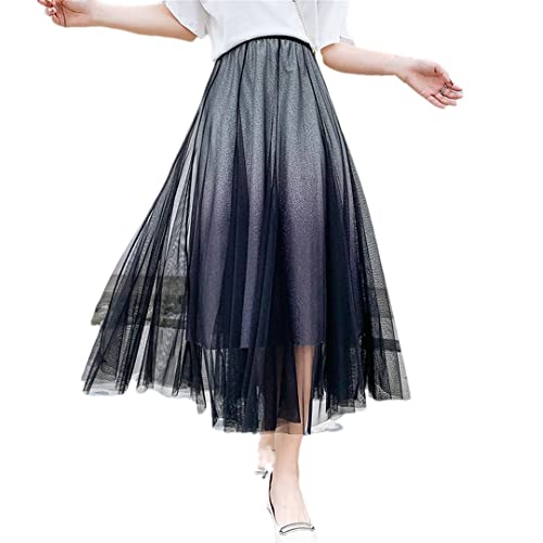 Jupe en tulle dégradée taille haute pour sublimer toutes les silhouettes