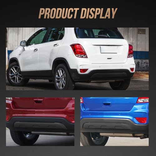 Image of Rear Lower Valance Panel Compatible with TRAX 2017 2018 2019 2020 Rear Bumper Lower Skid Plate