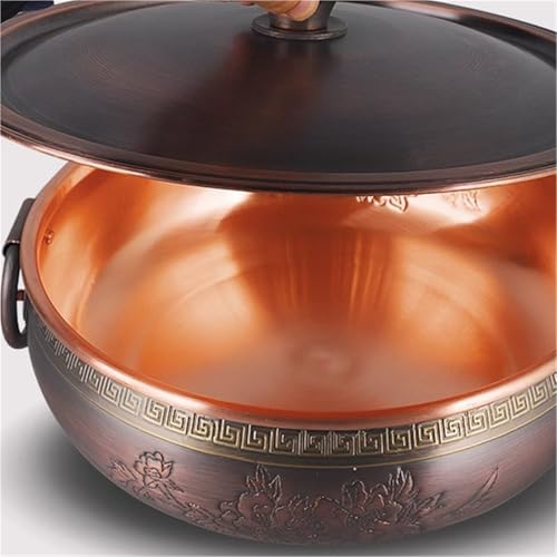 Olla para hotpot de inducción cobre 36 cm miniatura 6