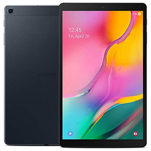 Image of Samsung Galaxy Tab A SM-T510 10.1-Inch Touchscreen 32 GB Tablet (2 GB Ram, Wi-Fi, Android OS, Black) International Version Bundle with Case, Screen Protector, Stylus and 32GB microSD Card